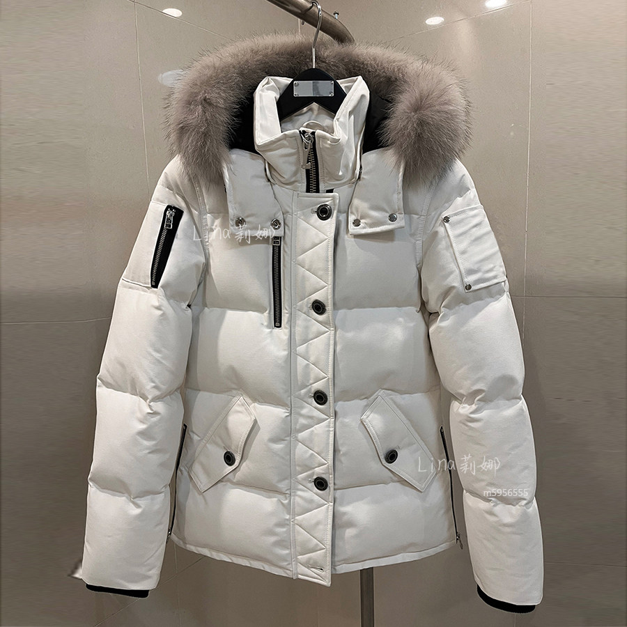 ディックブルューワー　フィン Moose Knuckles women fox fur collar down jacket | eBay