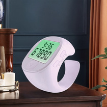 24 Newly launched SUTAN finger ring watch finger counter luminous time same screen silent button counter