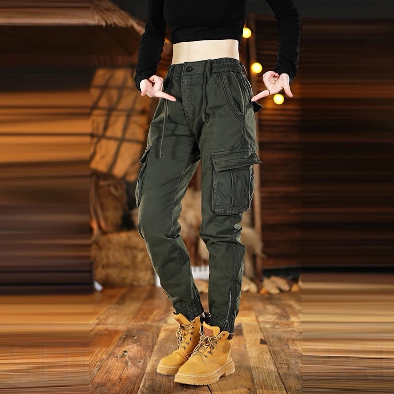 Versatile Stretch Unisex Cargo Pants for All Seasons, Outdoor Camping, Hiking, Mountaineering Pants, Retro Trendy Casual Pants