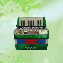 Free teaching materials bass keys solid wood childrens beginner accordion non-plastic products educational early education toys
