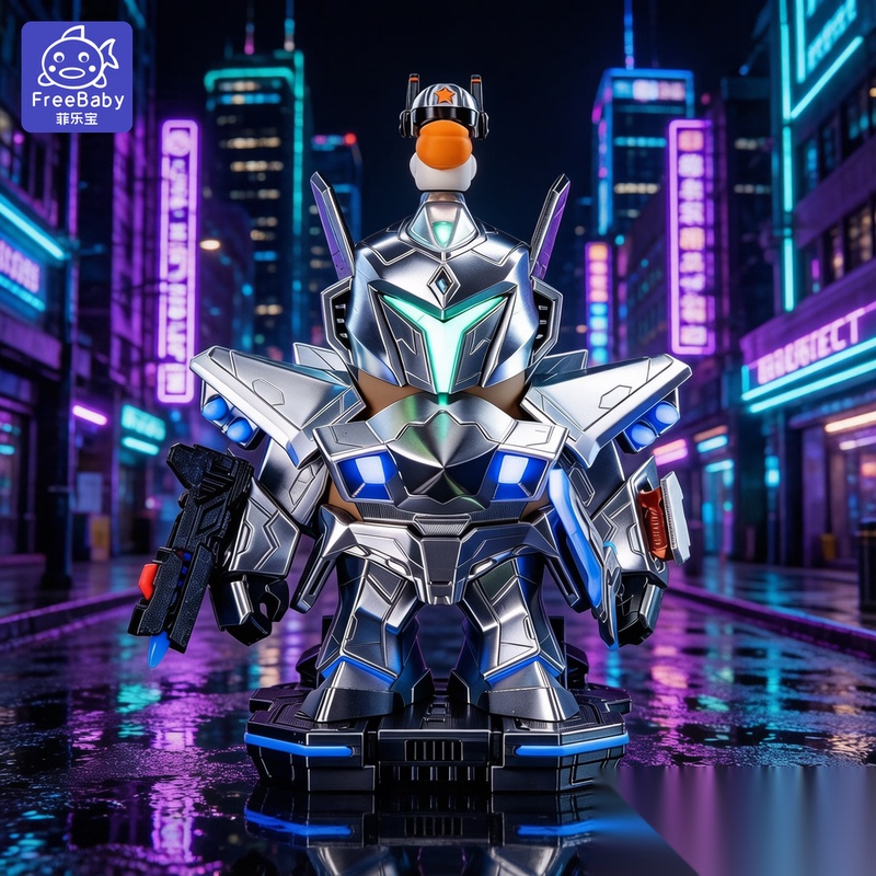 Authentic [Dolphin 20] Mecha Dolphin Wei Yin Kapibara Children's Magnetic Toy Creative Desktop Decoration Toy