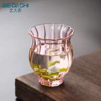 Peking University History Glass Tea Cup Hostess Cup Lotus Tea Cup Personal Special Tea Cup Home Kung Fu Tea Cup
