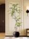 Simulated green plant monkey earrings, indoor high-end light luxury floor-standing potted plants, large decorative ornaments, advanced bionic plants