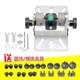 Bench drill ball hole punching machine base vise jade agate Buddha beads eye opening drilling fixture 180 degree flip
