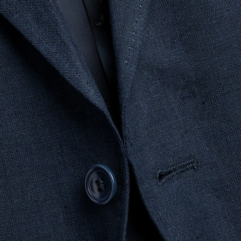 CHARLES TYRWHITT Летний тёмно-синий костюм, Slim Fit