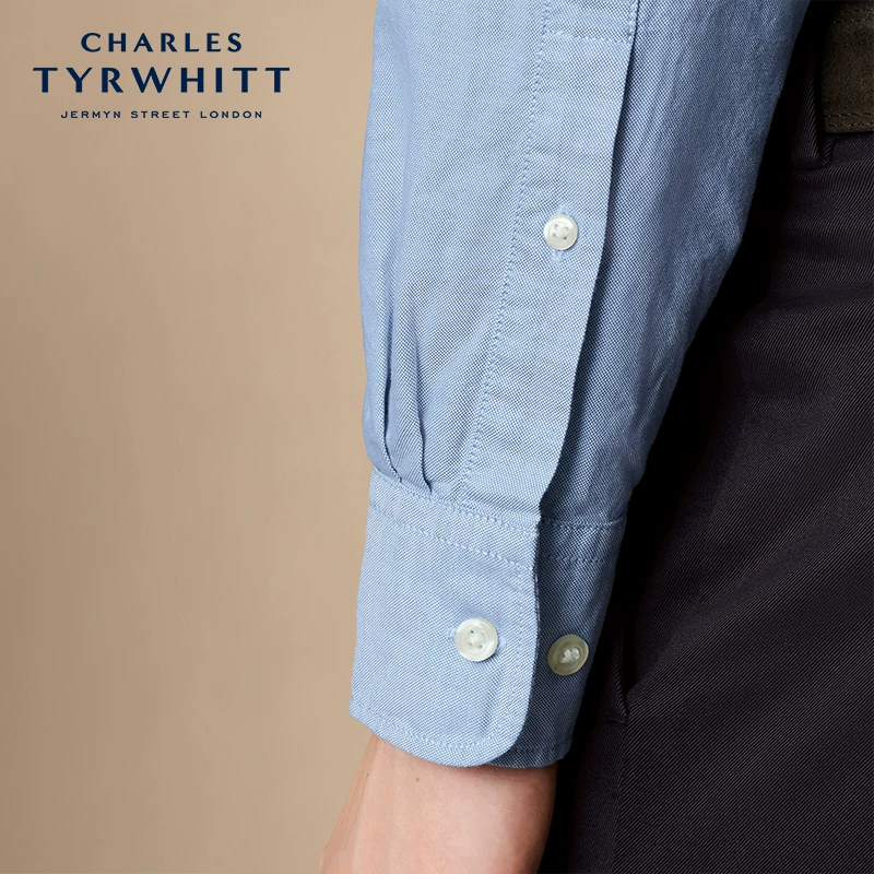 Мужская рубашка CHARLES TYRWHITT узкий силуэт