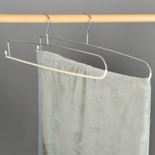 Clothes hangers covers, non-slip, thick bath towels, and large-sized clothes, drying bed sheets, plus large clothes racks, household balcony