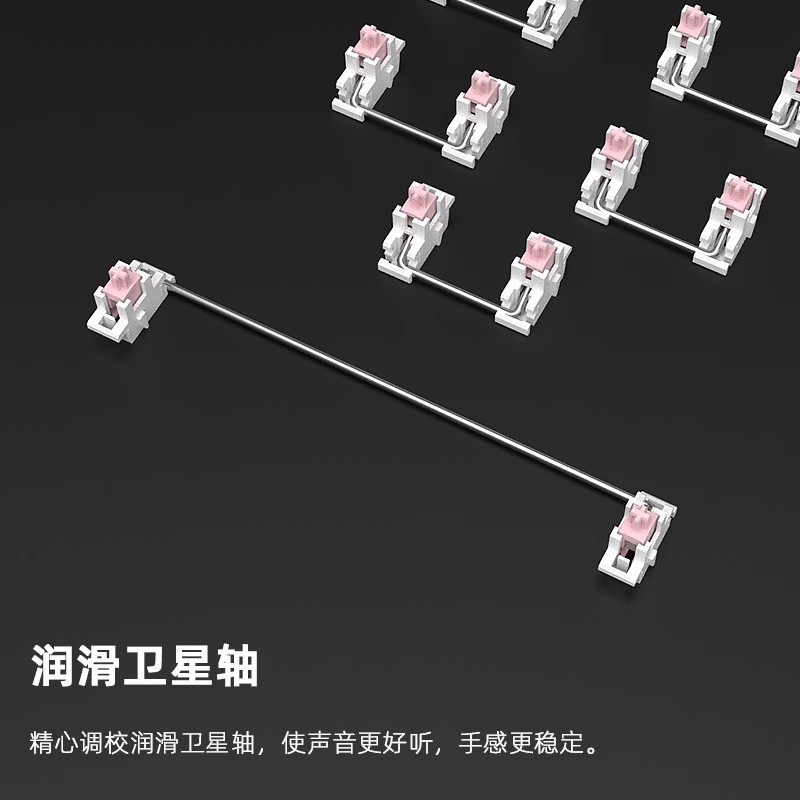 Wuying Yg108 Mechanical Keyboard Kit Rgb Bluetooth Wired 2.4g Wireless Three-Mode Customizable Hot-Swappable Gaming