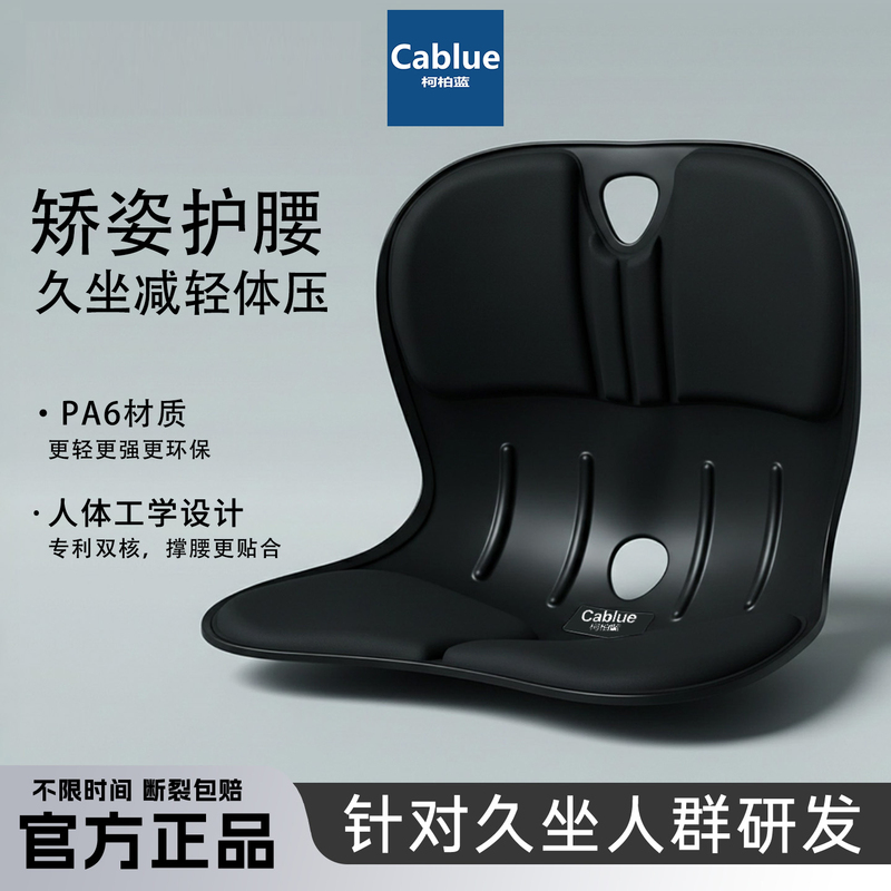 Cobalt Blue Lumbar Support Seat Cushion Pa6 High-Performance Ergonomic Correct Sitting Posture Lumbar Support Chair Cushion Cobalt Blue Lumbar Support Seat Cushion Pa6 High-Performance Ergonomic Correct Sitting Posture Lumbar Support Chair Cushion