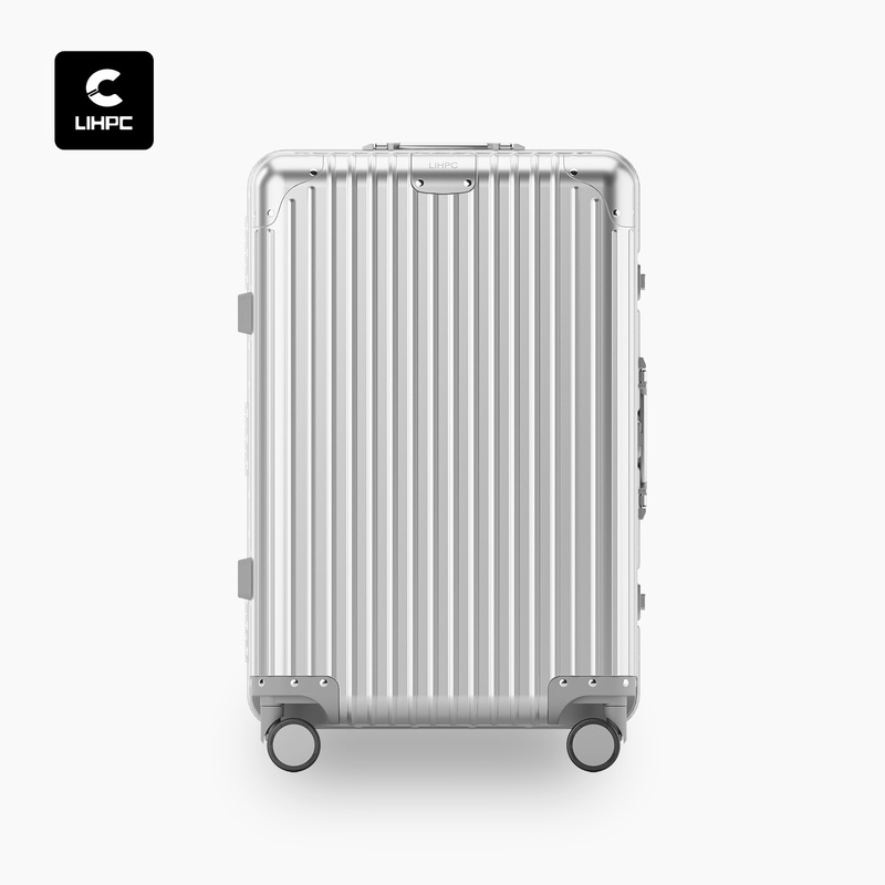 Lihpc All-Aluminum Magnesium Alloy Suitcase for Men and Women, 20-Inch Carry-On Trolley Case, 24-Inch Password Travel Case 30inch Lihpc All-Aluminum Magnesium Alloy Suitcase for Men and Women, 20-Inch Carry-On Trolley Case, 24-Inch Password Travel Case 30inch