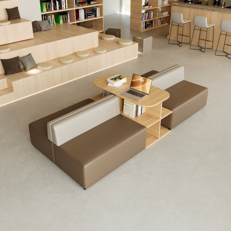 Reception Sofa, Rest Area, Office Service Center, Leisure Area, Irregular-Shaped Reception Coffee Table, Booth Seating, Bookshelf, Storage Reception Sofa, Rest Area, Office Service Center, Leisure Area, Irregular-Shaped Reception Coffee Table, Booth Seating, Bookshelf, Storage