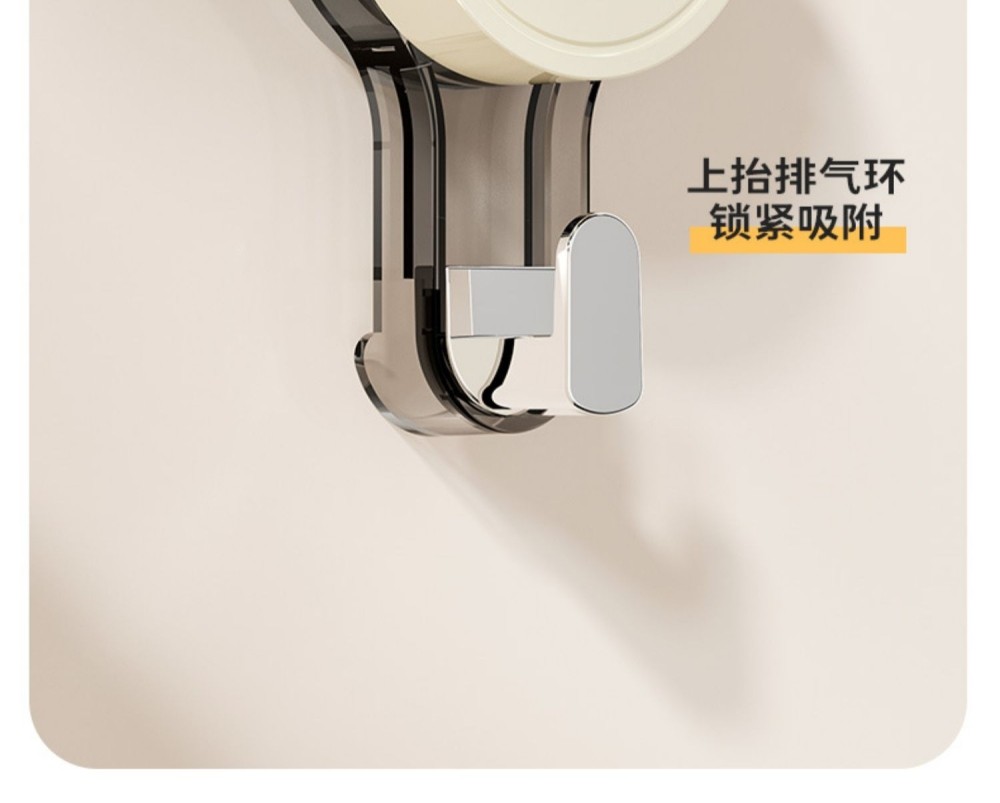 【中国直邮】 意可可 吸盘挂钩 绿色(单头挂钩)真空强力 无痕免打孔粘钩 卫生间吊钩