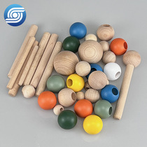 Round wood plug solid wood pin wooden plug wooden dowel twill wood nail wedge cabinet board connector