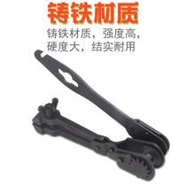 Greenhouse wire rope tightener tiger head type wire clamp grape rack iron wire plastic steel conductor pull wire iron chuck tightening