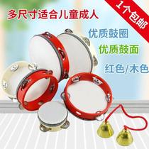 Kindergarten tambourine instrument Xinjiang dance props Orff