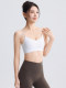 2026 New Sports Bra Women's Yoga Top Camisole Outerwear Slimming and Beautiful Fitness Wear Naked Feeling Quick-Drying Simple