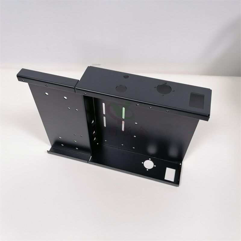 Explosive new aluminum b-plate engraving and cutting processing aluminum alloy chassis panel sheet metal bending and riveting custom processing