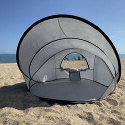 Beach Tent Seaside Sun Protection and Windproof Water Canopy Fully Automatic Simple Quick-Opening Outing Supplies Small Outdoor Foldableing