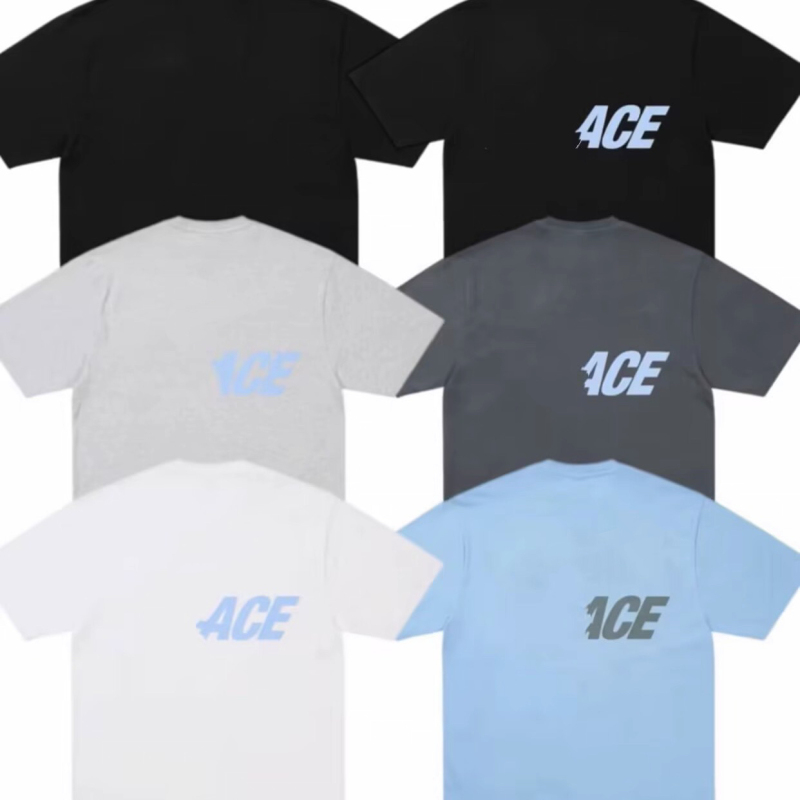 Jjj Sports Retro American Style Drop10 Font Swoosh Letter Print Collaboration Round Neck Short-Sleeved T-Shirt Tee