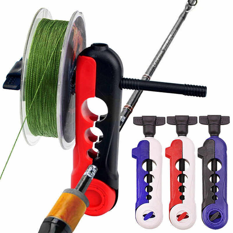 Water drop spinning wheel универсальное онлайн-устройство Luya fishing reel рыболовная катушка с зажимом для намотки рыболовной катушки портативная леска pe line