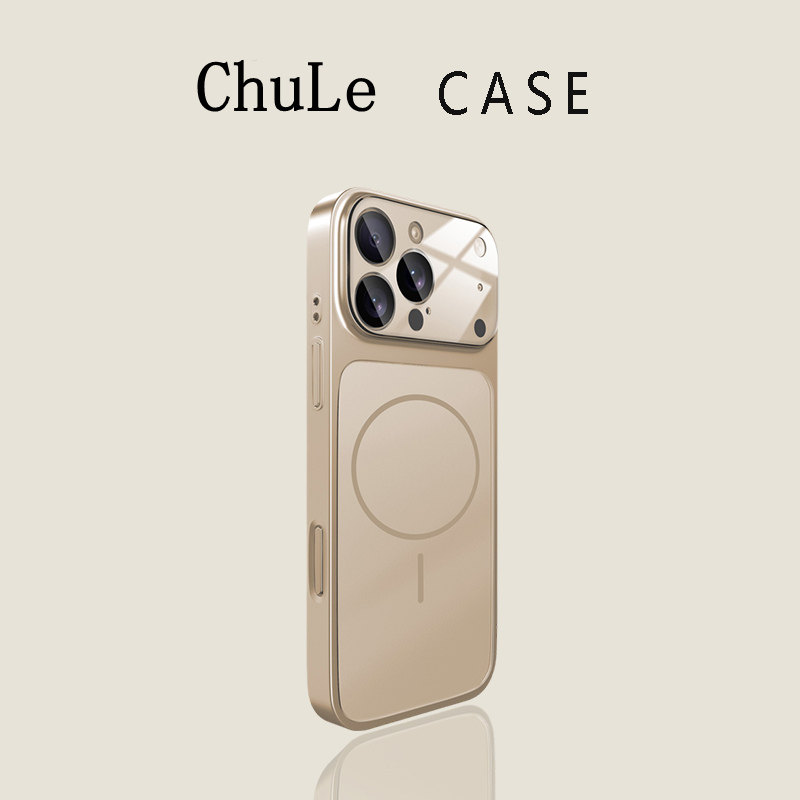 Champagne Gold Iphone 16 Pro And Iphone 17 Max Case Cover_voghion.com