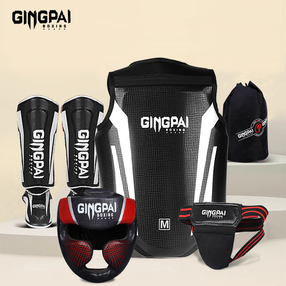 Sanda protective gear complete professional training set thickened