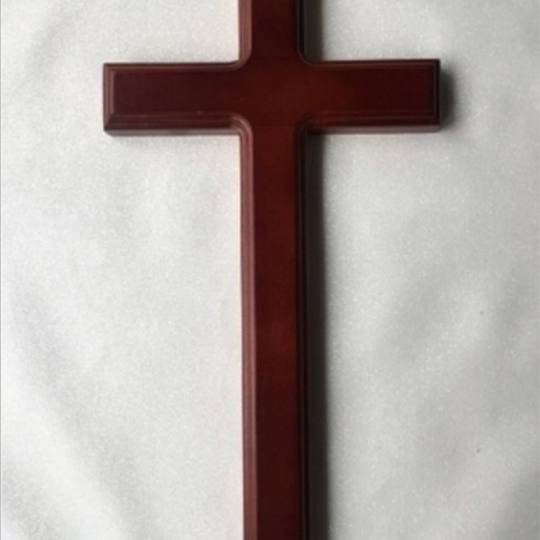 Speedy foreign trade high-quality mahogany n-color 32-120 cm pure solid wood cross for posture correction