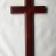 Speedy foreign trade high-quality mahogany n-color 32-120 cm pure solid wood cross for posture correction