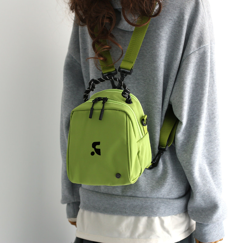 Official Genuine Rr Vephf Korean-Style Cute Small Three-Way Backpack, Can Be Used as a Mini Backpack, Handbag, or Crossbody Bag Official Genuine Rr Vephf Korean-Style Cute Small Three-Way Backpack, Can Be Used as a Mini Backpack, Handbag, or Crossbody Bag