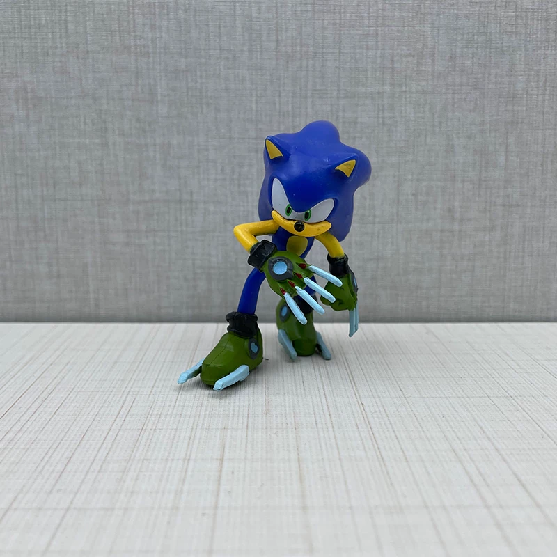 Подлинная оптовая партия SEGA Дарк Сега Сонник Гекхо-эрг (Соник) Мышь аниме кукла настольная декоративная штуковина