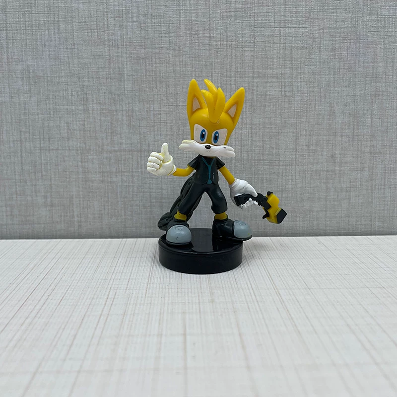 Подлинная оптовая партия SEGA Дарк Сега Сонник Гекхо-эрг (Соник) Мышь аниме кукла настольная декоративная штуковина