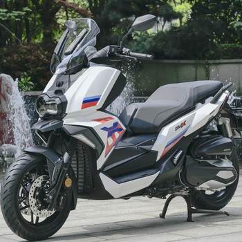 Modiwei 350x large sled water-cooled motorcycle scooter jinlang engine dazzling version free shipping adv pedal