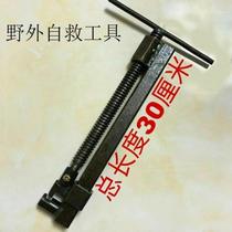 Open clip round steel manual clip rebar flat steel clip-cross-border