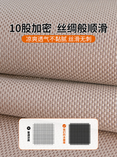 夏天冰丝藤席凉席床笠床笠罩床垫保护罩冬夏天季两用床罩全包防尘