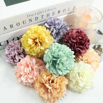 Retro simulated milleleuca flower heads handmade decorative accessories home wedding decorations garland materials