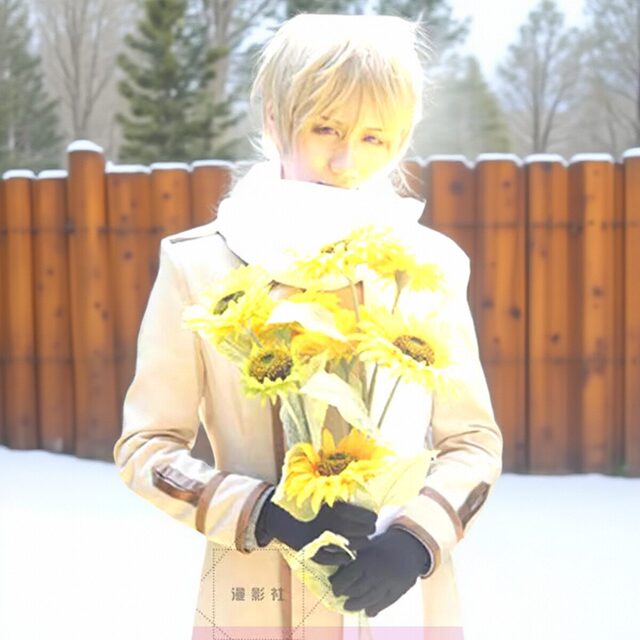 Aph Hetalia Country Anthropomorphic Cos Suit Soviet Russia Ivan Cosplay Costume Men's Suit Women's Ready Stock