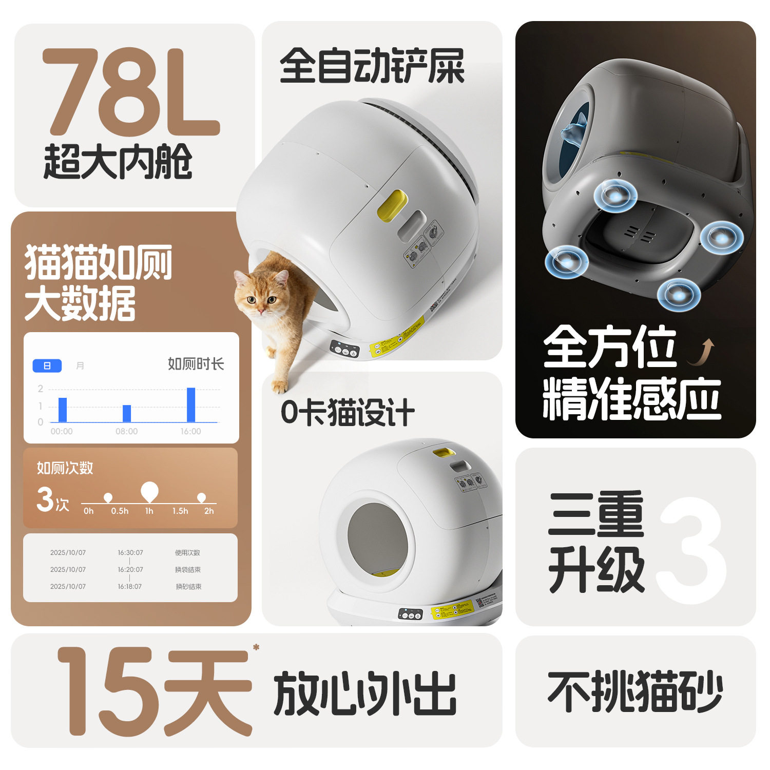 智能猫砂盆 Xiaomi智能家居伴侣🐱🏠-智能猫砂盆-淘宝好物网