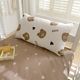 College student dormitory three-piece h-set bedding full cotton single bed printed quilt cover bed single pure cotton quilt up and down