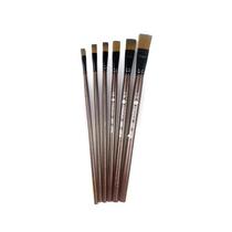 Furniture repair repair 6-pack mixed brush nylon brush wood grain pen