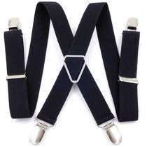 Korean color striped childrens suspender clip baby elastic suspender X-shaped elastic four-clip anti-slip suspender belt clip adjustable