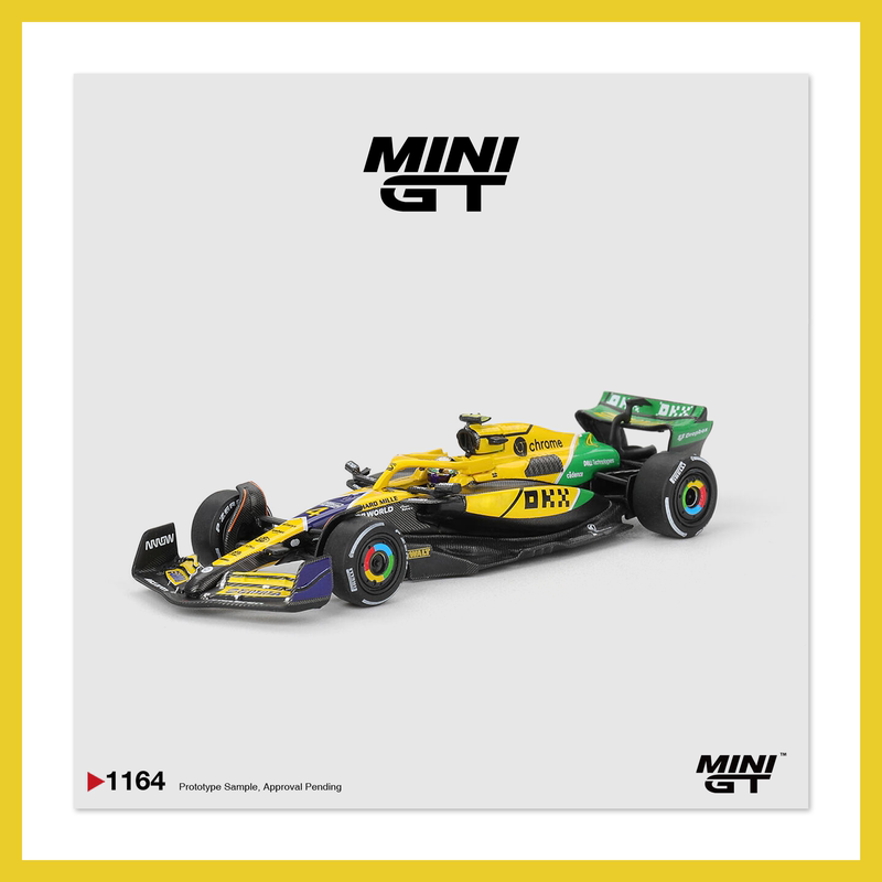 【Coming Soon】Minigt[1164] Mclaren # 4 Norris 2024 Monaco 1:64 Alloy Car Model