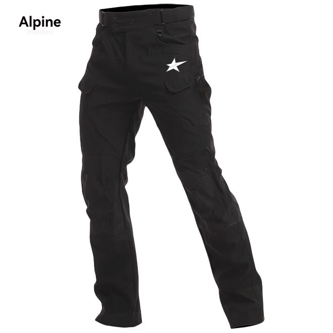 A-Star Alpine Maiden Slim-Fit Motorcycle Riding Pants, Windproof and Wear-Resistant, Men's Riding Gear with Built-In Protective Gear A-Star Alpine Maiden Slim-Fit Motorcycle Riding Pants, Windproof and Wear-Resistant, Men's Riding Gear with Built-In Protective Gear