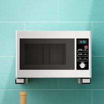 Preferred microwave oven shelf rack stainless steel kitchen bracket wall-mounted rack bracket oven suspended rack