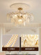 Feiduo Light Luxury French Crystal Chandelier Cream Style Living Room Lamp Modern Simple Retro Internet Celebrity Pearl Bedroom Lamp