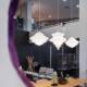 Italian Style Hotel Restaurant Glass Chandelier Post-Modern Nordic Art Designer Creative Bar Simple Chandelier