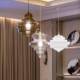 Italian Style Hotel Restaurant Glass Chandelier Post-Modern Nordic Art Designer Creative Bar Simple Chandelier