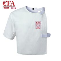 High-end fencing equipment new fabric 900N certified foil vest small vest with puncture resistance of 900N can participate