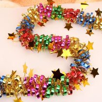 Manufacturer of wedding party decoration supplies colored strips tops bouquets birthday decorations D festival Childrens Day festival ribbon decorations Christmas decorations