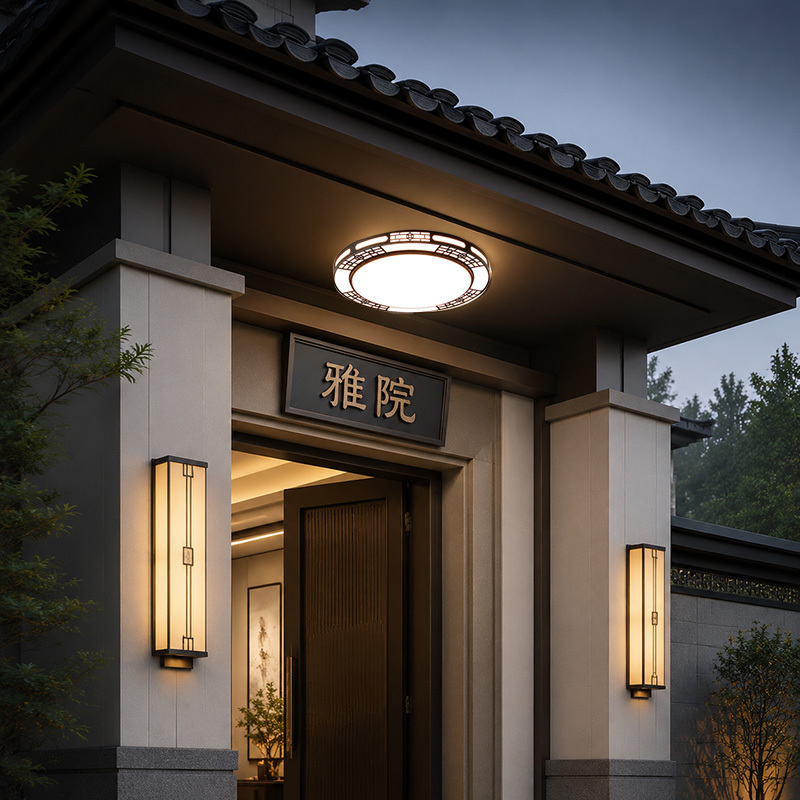 H Villa Ceiling Light, Waterproof and Insect-Proof, Rural Self-Built House Foyer Light, Entrance Ceiling Light, Balcony Light H Villa Ceiling Light, Waterproof and Insect-Proof, Rural Self-Built House Foyer Light, Entrance Ceiling Light, Balcony Light