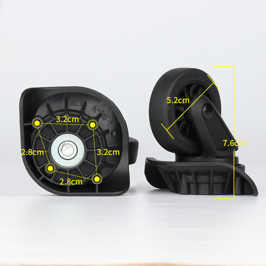Suitable for Replacement Parts for Samsonite Luggage Wheels, American Tourister Trolley Case Universal Wheels, Suitcase Casters, and Luggage Wheel Repair